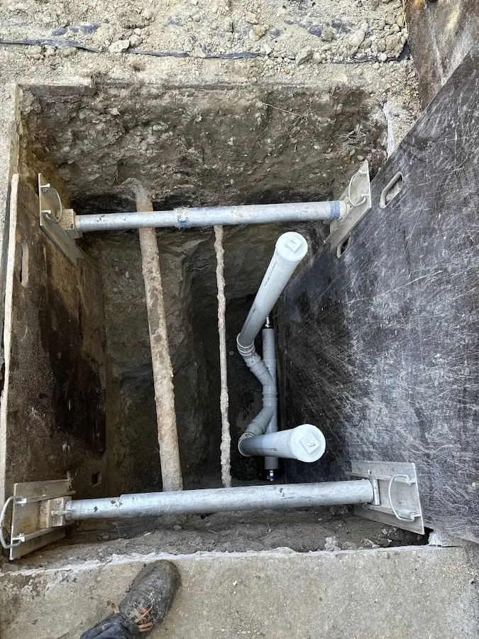Experienced plumber completing Gas Line Repair work in Eudora